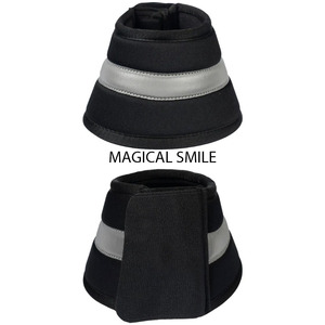 Botas de neopreno para caballos. Estas botas ofrecen una comodidad y protección superiores. Botas reflectantes de gran calidad. - Product Image 3