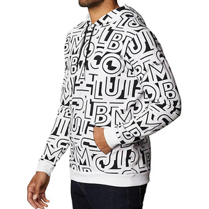 Sweat à capuche d'hiver pour homme, personnalisable par sublimation, impression thermique, vêtement de sport en polaire polyester, tenue d'entraînement 2026 - Product Image 5