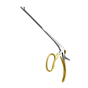 Nuevas Pinzas de Biopsia de Primera Calidad con Mango Dorado, Instrumento Quirúrgico Manual de Acero Inoxidable, Certificación CE Clase II - Product Image 1