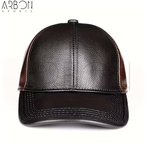 Nouveauté : Casquettes en cuir entièrement personnalisées, dernier style, pour adultes, tendance automne-hiver, pour personnes d'âge moyen et âgées - Product Image 5