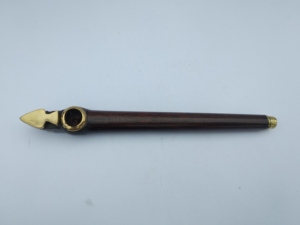 Pipa de fumar Medwakh de madera hecha a mano, estilo árabe, con punta de latón, tamaño grande, calidad premium, de Curio Craft - Product Image 2