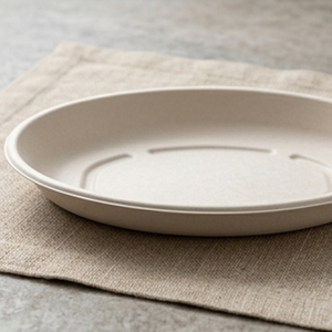 CANEX 32 OZ Oval Sugarcane Bagasse Pulp Compostable Disposable Microwave-Safe Food <b>Container</b> for Restaurants Catering <b>Takeaway</b> - Product Image 2