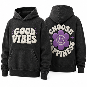 Sudadera con Capucha Personalizada con Estampado Puff, Marca Privada OEM, Logotipo 3D en Relieve, Sudadera de Estilo Urbano de Gran Gramaje, Fabricante - Product Image 1
