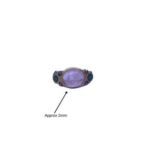 Wedding Wear 925 Sterling <b>Silver</b> Gold Plated Jewelry Morganite <b>Emerald</b> Gemstone Women Wear Classic <b>Ring</b> - Product Image 2