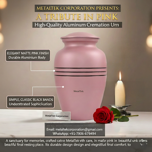 Urnes funéraires en gros de haute qualité – Contenants durables pour cendres, pour cérémonies commémoratives, urnes funéraires décoratives en métal - Product Image 6