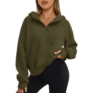 2025 2025, sudaderas de gran tamaño para mujer, chaquetas de entrenamiento de Otoño/Invierno con capucha, Tops de lana de moda, trajes - Product Image 5