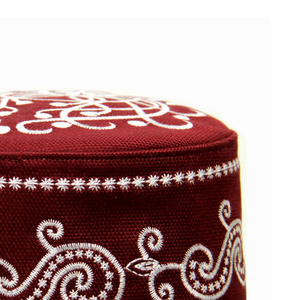 Vente en gros de nouveaux bonnets de prière musulmans, taille et couleurs personnalisées, usage quotidien, chapeaux islamiques pour hommes, service OEM disponible - Product Image 4