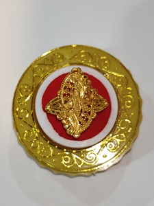 22k Solid Gold <b>Ring</b> For Women Authentic Handcrafted Ethnic <b>Indian</b> Jewelry Genuine Fancy Party Bridal Wear Statement Piece - Product Image 4