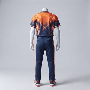 Uniforme de Béisbol Sublimado Personalizado, Conjunto de Pantalones y Camiseta, Ropa Deportiva de Equipo, Logotipo Personalizado, Fabricante OEM, Distribuidor Mayorista de Alibaba - Product Image 2