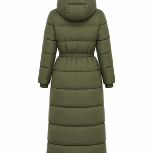 Veste longue matelassée sur mesure pour femmes - Fournisseur direct d'usine, designs OEM disponibles - Product Image 2