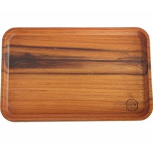 Handcrafted Teak Wood Octagonal Serving Tray Wholesale | Moradabad - Product Image 3