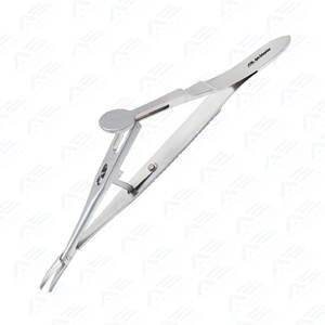 Porte-aiguille de précision Kalt incurvé, longueur totale 14 cm, instrument médical sécurisé et précis avec verrouillage pour une fiabilité accrue - Product Image 5