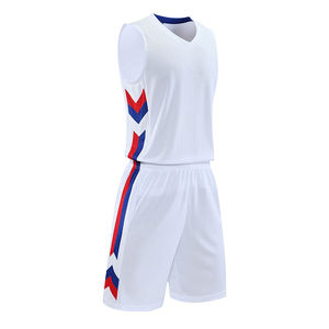 Último Diseño Personalizado de Uniformes de Baloncesto Sublimados y Reversibles con Bordado, Conjunto de Uniformes de Baloncesto para Hombre al Por Mayor - Product Image 2