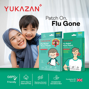 Meilleur vendeur en Malaisie, Yukazan, patch nasal pour soulager la grippe chez l'adulte, 6 unités, garantie du meilleur fournisseur, haute qualité, soutien respiratoire pour les sinus - Product Image 2
