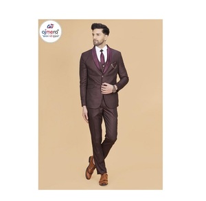 Ensemble de costume pour homme Ajmera, blazer élégant et formel pour mariage, fête, bureau, tenue confortable pour tous les jours, style moderne - Product Image 1