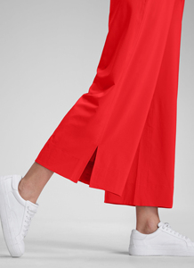 Windproof Cotton <b>Pants</b> with Heat-Transfer Printing Women's <b>Pants</b> & Trousers High Quality Wholesale Flared Trousers - Product Image 4