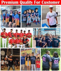 Camiseta de Béisbol Sublimada en Oferta, Personalizable, 100% Poliéster, Uniformes Deportivos para Equipos de Béisbol - Product Image 6