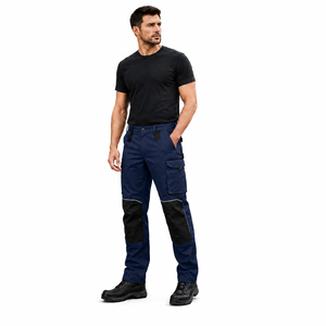 Custom Workwear <b>Trousers</b> Durable Stretch Cargo Pants for Construction Warehouse Logistics <b>Gardening</b> and Outdoor Work - Product Image 1