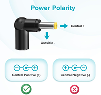Adaptador de Corriente Universal de 45W 5V-15V 3A AC/DC con 10 Puntas de Carga para Dispositivos Electrónicos Domésticos, Routers, Cámaras CCTV IP, Altavoces