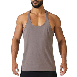 Nouveaux débardeurs de sport slim fit de qualité supérieure, débardeurs en coton décontractés, sous-vêtements basiques, vêtements de sport, débardeurs décontractés unisexes - Product Image 2