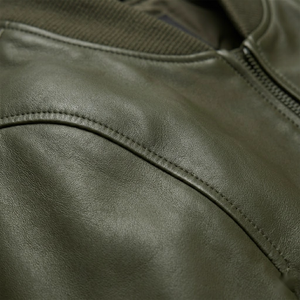 Blouson en cuir sur mesure pour homme |   Fabricant de vêtements haut de gamme, respirants, élégants et très demandés - Product Image 6