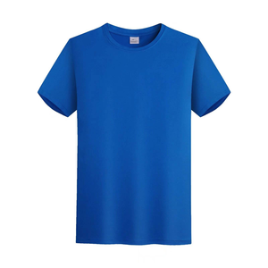 Custom 2024 New Embroidered Logo Breathable Quick Dry <b>Shirts</b> <b>Plain</b> 100% Cotton <b>White</b> T <b>Shirt</b> for Men - Product Image 1