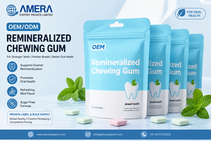Fabricante de Suplementos para el Cuidado Bucal, Chicle Remineralizado de Marca Privada OEM - Product Image 4