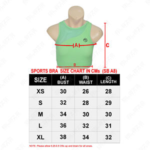 Soutiens-gorge de sport personnalisés à taille mi-haute, unis, avec élasthanne/nylon, ajustement parfait, respirant, confortable, leggings de yoga - Product Image 6