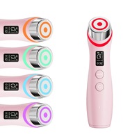 Prix d'usine OEM 6 en 1 2024 Nouvelle Arrivée Masseur oculaire électrique sans fil USB-C anti-âge, raffermissant la peau et liftant les yeux, anti-rides