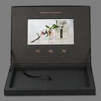 Boîte à bagues vidéo LCD numérique personnalisée Fée Style Musique Papier Artisanat Mailer Caractéristique enregistrable