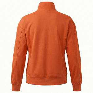 Chaqueta de tela de alto rendimiento al por mayor para mujer, cuello simulado, cremallera completa, uniforme profesional médico de enfermería, ropa exterior, chaquetas de enfermería - Product Image 3