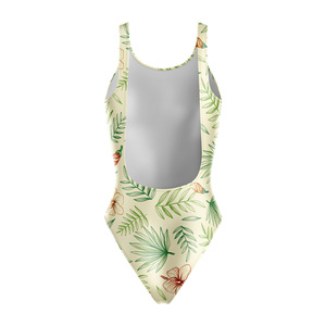 Traje de Baño de Una Pieza Sublimado de Alta Calidad, Traje de Baño Deportivo para Mujer, Diseño Personalizado, Traje de Baño de Competición - Product Image 6