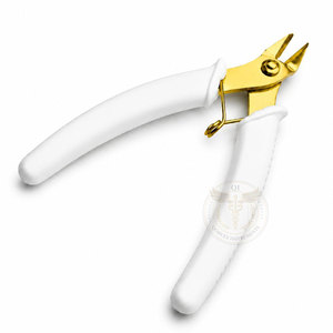 Reliable Supplier Pro Gold High Quality Stainless Steel Side Cutter Pliers <b>Light</b> Weight Smooth Work Jewelry Making Precision - Product Image 1