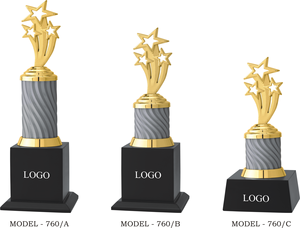 •Attractive star trophy with premium quality finish. - Product Image 3