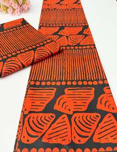 Tela de Algodón con Estampado Africano de Primera Calidad, Diseño Personalizado para Prendas de Moda, Etiopía - Product Image 4