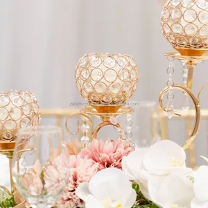 Designer Handmade Round Metal Candlestick Holder for Luxury Styling Christmas Wedding Home Event Decoration Zahid Exports India - Product Image 2