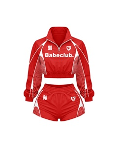 Ensemble veste coupe-vent et short multicolores |   Survêtement streetwear Shine Flex Warcry Hanfiye - Product Image 5