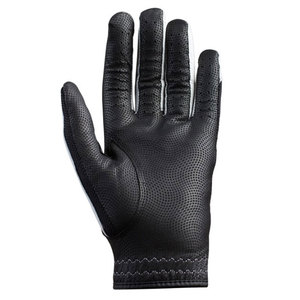 Guante de golf de cuero genuino blanco, para mano derecha, unisex, antideslizante, transpirable, con cierre de tirar, deportivo - Product Image 3