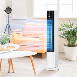 41 \ "Enfriador de aire acondicionado portátil para oficina en casa 3 en 1 Temporizador de enfriamiento de hielo evaporativo Ventilador de Torre LED - Product Image 2