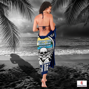 Pareo Hawaiano Personalizado con Estampado Polinesio, Ligero, para Playa, Ropa de Resort Tropical, Fabricante de Ropa OEM ODM - Product Image 5