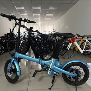 Bicicleta Eléctrica Plegable de 36V 250W con Cuadro de Acero de 16 Pulgadas, Venta al Por Mayor, Bicicleta Eléctrica Ligera para Paseos Urbanos - Product Image 2