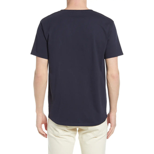 T-shirt léger pour homme 100% coton unisexe coupe classique manches courtes anti-plis avec impression sérigraphique - Product Image 2