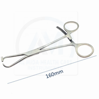 Pinces orthopédiques Al Mida Healthcare 160 mm, manuelles, certifiées CE Classe II, instrument de chirurgie générale, norme de sécurité ISO13485