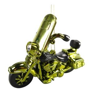 Adorno Navideño Único para el Hogar de Año Nuevo, Motocicleta Harley 3D de Acrílico Brillante Plateado - Product Image 6