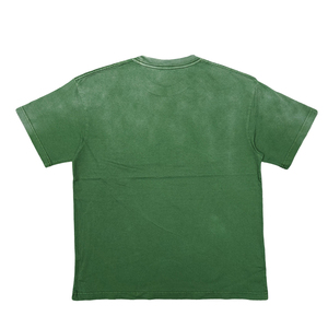 Camiseta Oversize para Hombre con Efecto Desgastado, Algodón Premium Vintage, Estilo Urbano Casual de Manga Corta, Camiseta Lisa para Impresión Serigráfica - Product Image 2