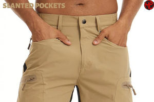 Plus Size Men Outdoor Casual Expandable Waist <b>Lightweight</b> Quick Dry Fishing Hiking <b>Shorts</b> Men's Big & Tall Dungarees <b>Cargo</b> <b>Short</b> - Product Image 4