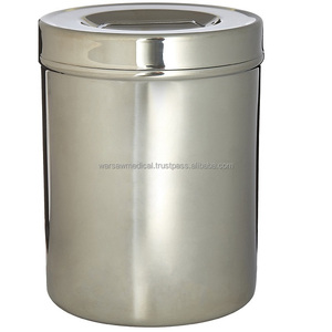 Pot à pansements médical WARSAW de qualité supérieure en acier inoxydable, certifié ISO et CE, instruments de stérilisation |   porte-aiguille - Product Image 5
