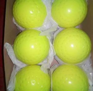 Ballon de hockey sur gazon en PVC de qualité export, couleurs et tailles personnalisées, pour entraînement extérieur et intérieur, jeu adulte, sports d'équipe, Eoin Winston - Product Image 2