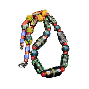 Nouveau collier de perles géométriques en pierre naturelle, coloré, pour femme, style bohème, design élégant, bijoux de fête, cadeau de mariage pour femme - Product Image 3
