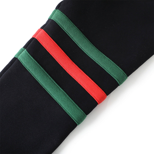 Custom Mississippi Valley State Black Fleece V-Neck <b>Cardigan</b> Sorority Group Collegiate Wear Women's <b>Chenille</b> Patch Wholesale OEM - Product Image 4